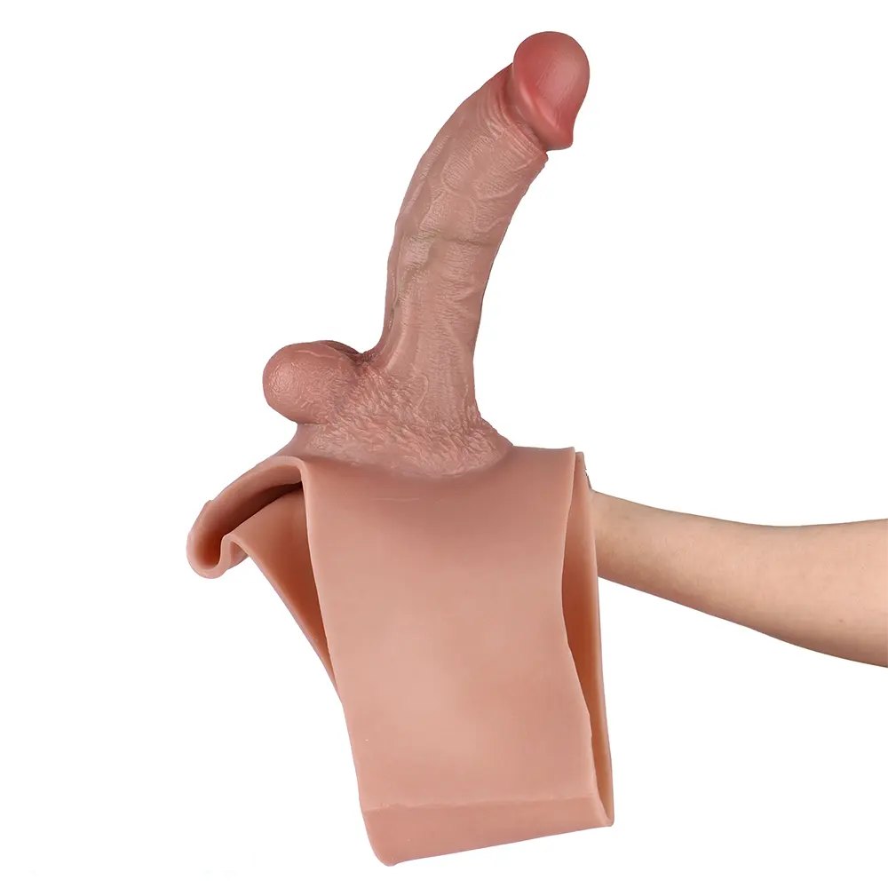 Thickening Penis Sleeve 8 in - Hollow Penis Extender