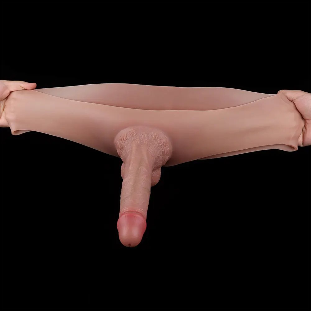 Thickening Penis Sleeve 8 in - Hollow Penis Extender