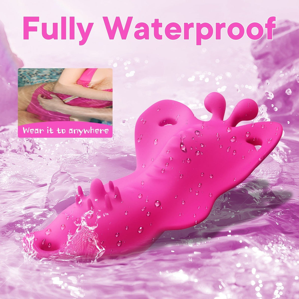 Thong Butterfly Wearable Vibrator - App Controlled Panty Vibrator