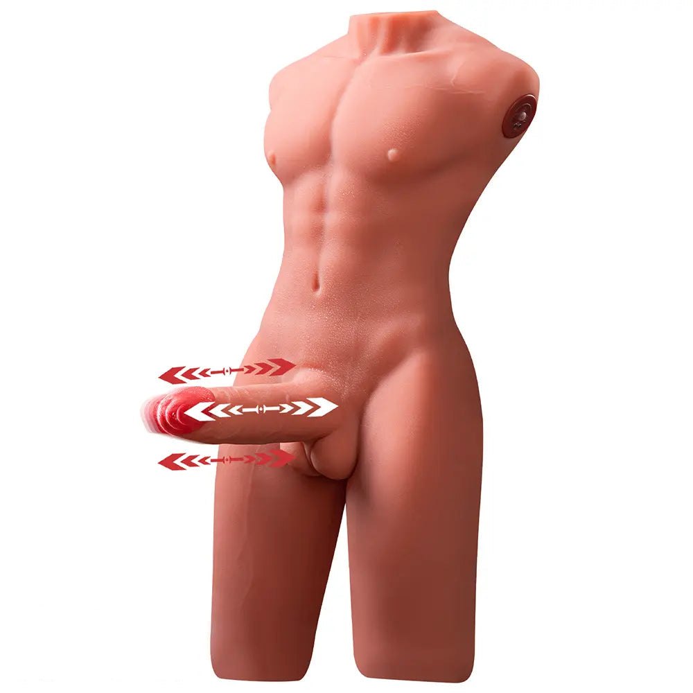 Thrusting Male Torso Sex Doll - Life-Size Sex Doll Torso