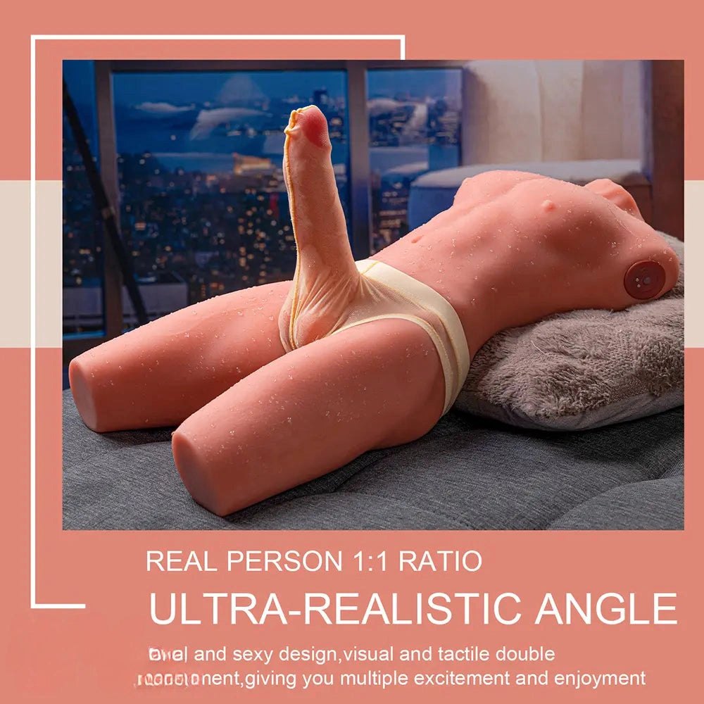 Thrusting Male Torso Sex Doll - Life-Size Sex Doll Torso
