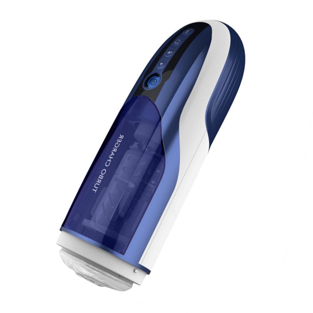 Thrusting Rotation Voice Masturbator - Male Stroker Toy