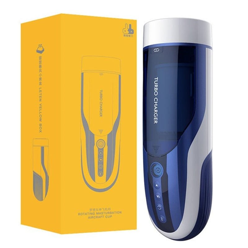 Thrusting Rotation Voice Masturbator - Male Stroker Toy