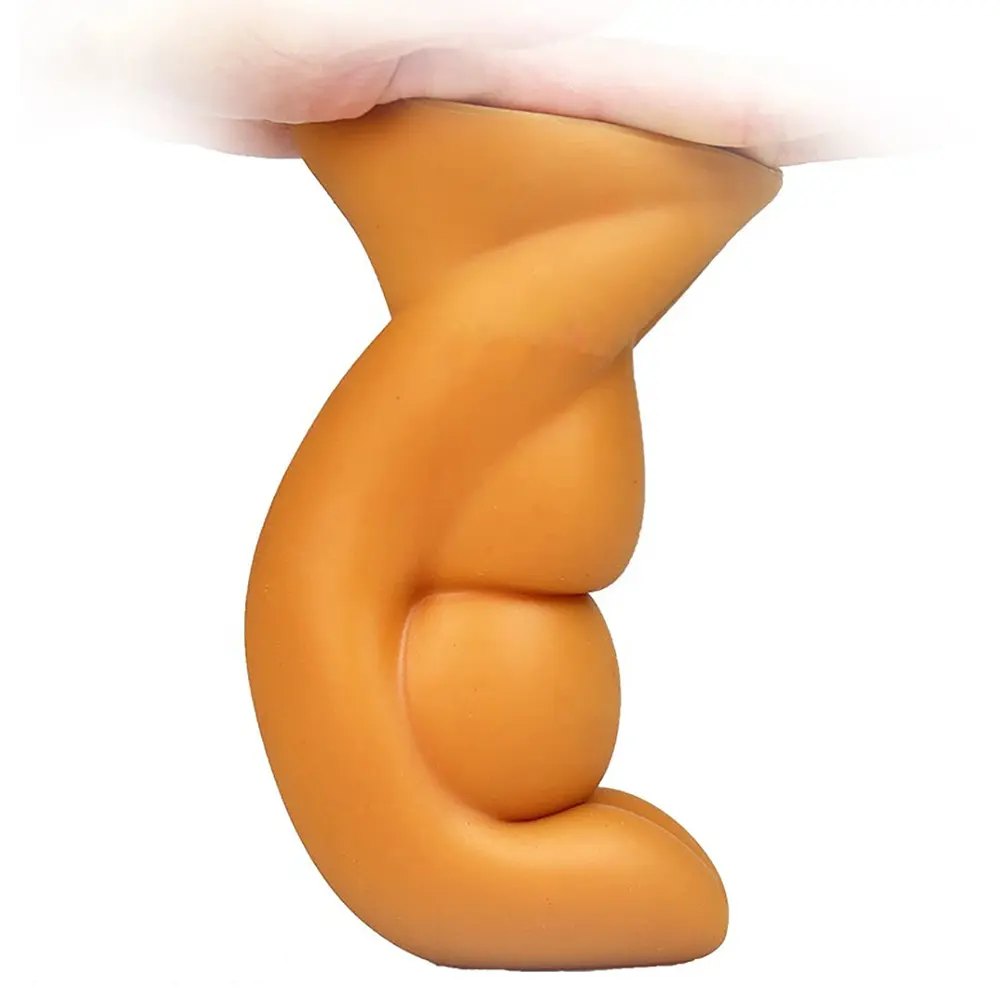 Thumb Shape Anal Dilator Plug - Silicone Anal Plug