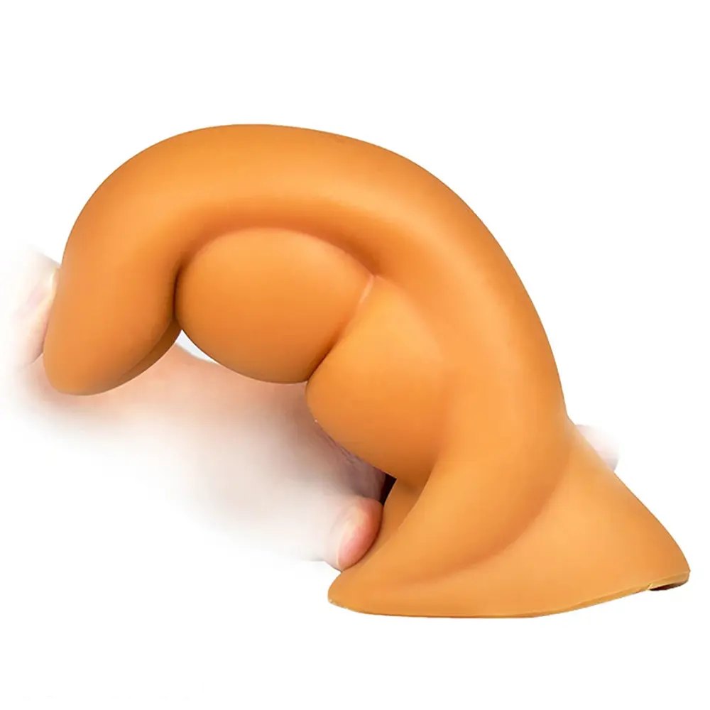 Thumb Shape Anal Dilator Plug - Silicone Anal Plug