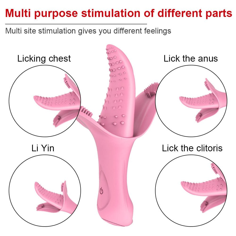 Tongue Licking Clit Stimulator - Oral Feel Clit Toy