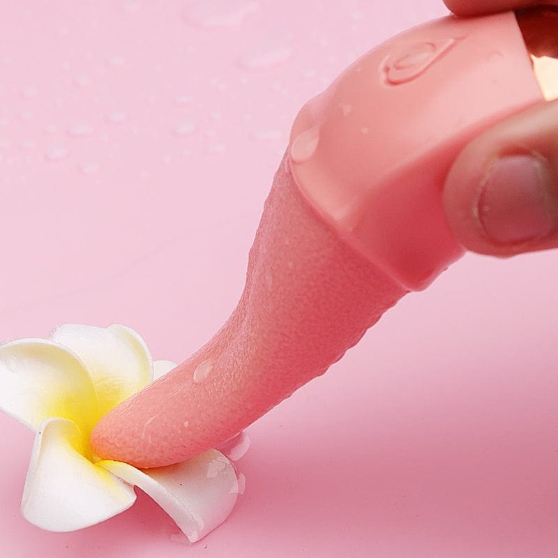 Tongue Licking Clit Vibrator - Clit Stimulator Toy