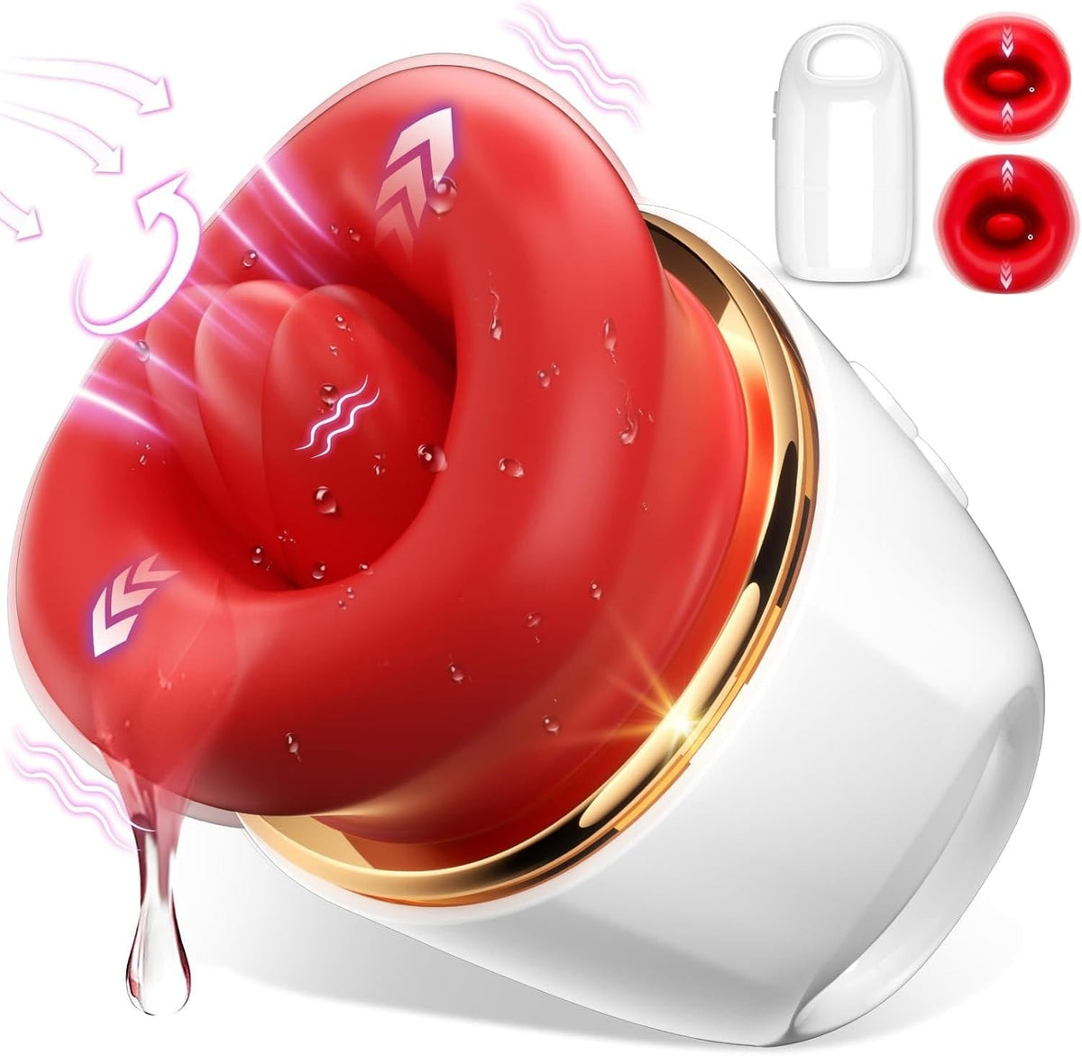 Tongue Licking Oral Vibrator - Clitoral Stimulator Toy