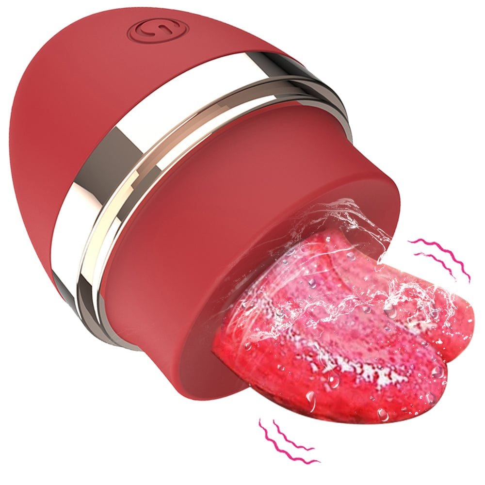 Tongue Licking Clit Vibrator - Clitoral Stimulator Toy