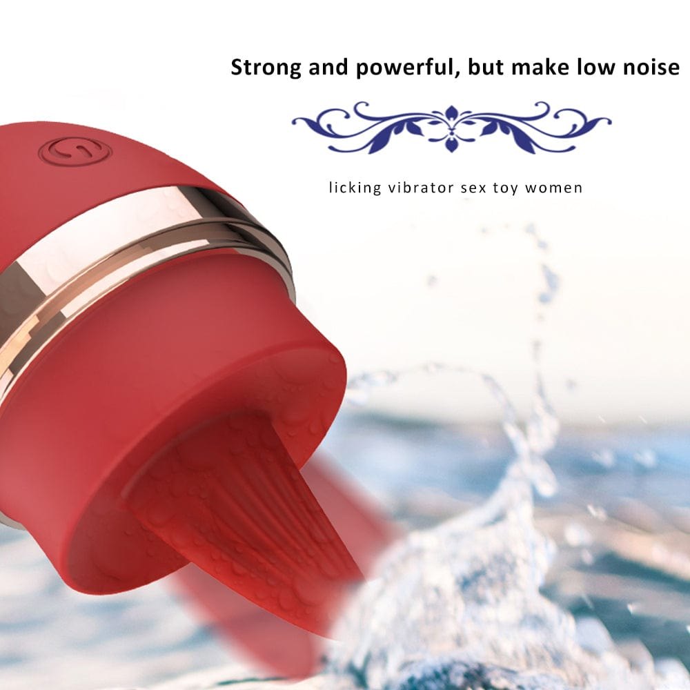 Tongue Licking Clit Vibrator - Clitoral Stimulator Toy