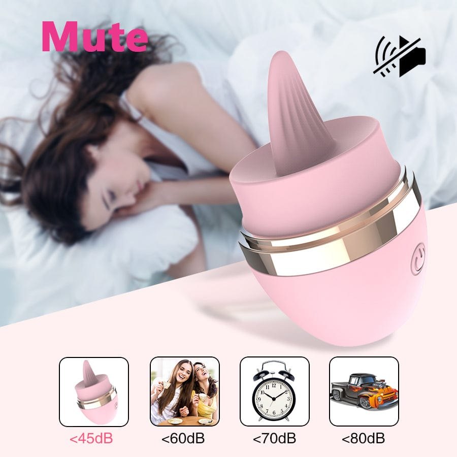 Tongue Licking Clit Vibrator - Clitoral Stimulator Toy