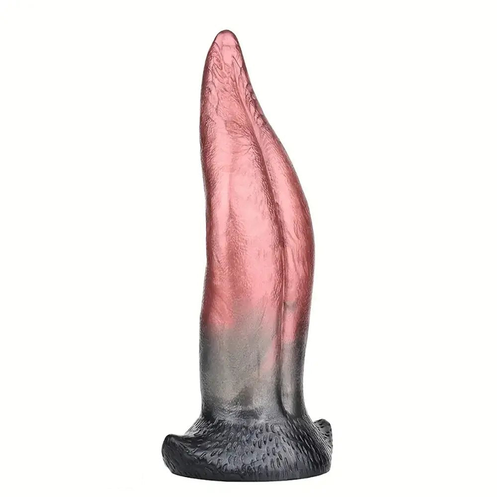 Tongue Shape Anal Plug 8.26in - Fantasy Butt Plug Toy