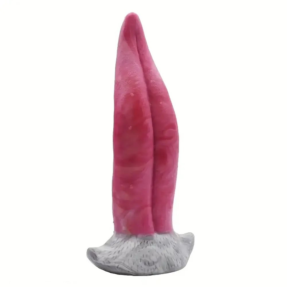 Tongue Shape Anal Plug 8.26in - Fantasy Butt Plug Toy