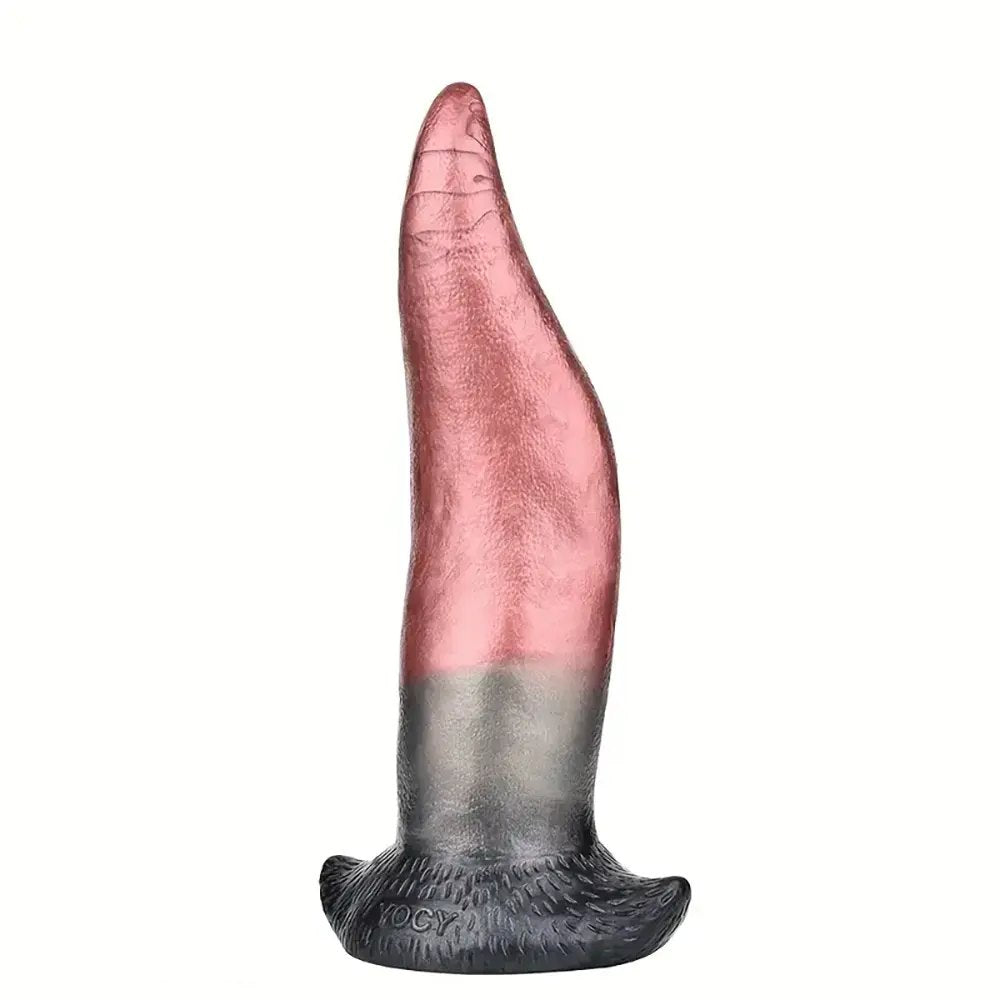 Tongue Shape Anal Plug 8.26in - Fantasy Butt Plug Toy