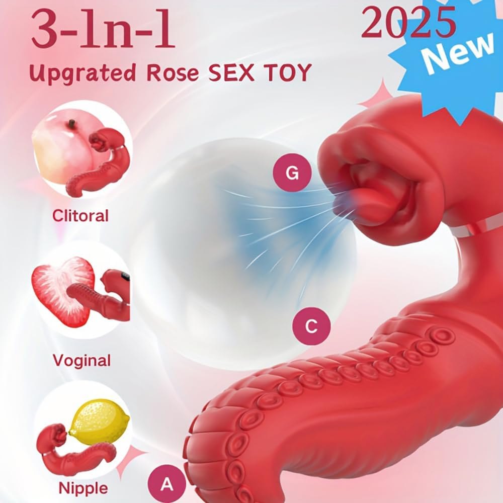 Tongue Swing G-Spot Rabbit Vibrator - Dual Motion Toy