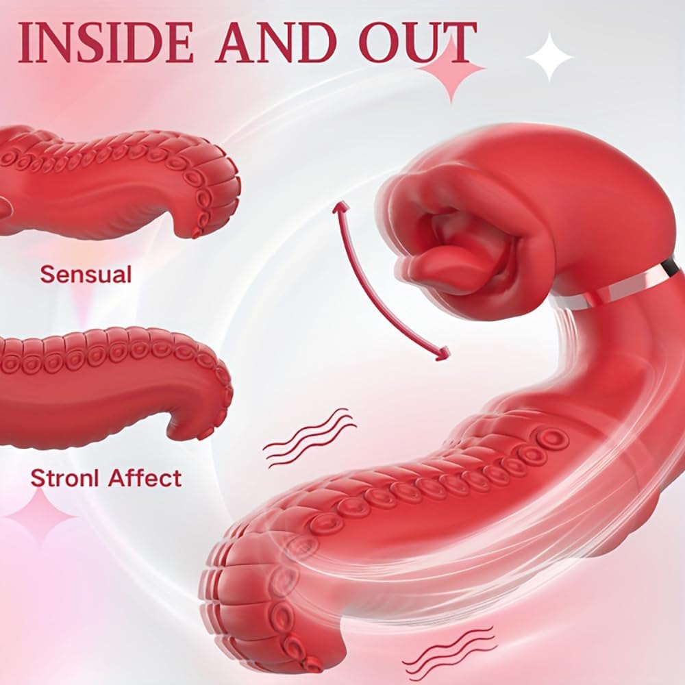 Tongue Swing G-Spot Rabbit Vibrator - Dual Motion Toy