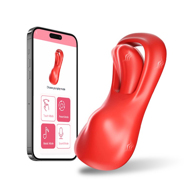 Tongue Wearable Clit Vibrator - App Controlled Wearable Vibrator