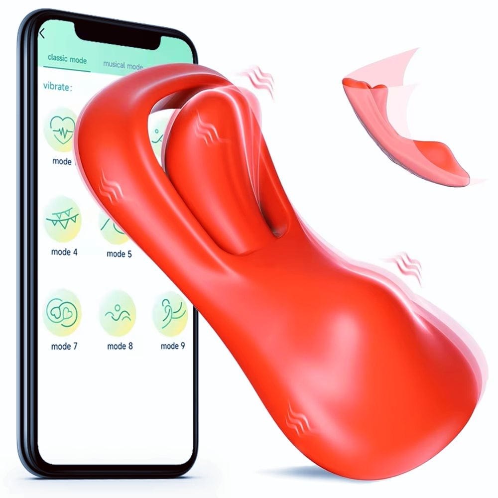 Tongue Wearable Clit Vibrator - App Controlled Wearable Vibrator