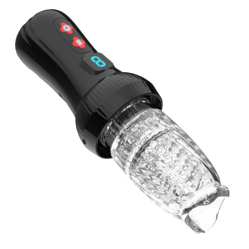 Torch-Style Rotating Thrusting Stroker - Male Masturbator Cup