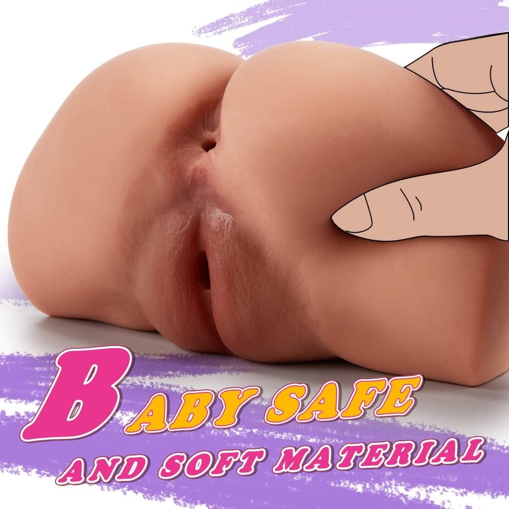 TPE Torso Sex Doll 4.1Lb - Big Butt Vaginal Anal Doll