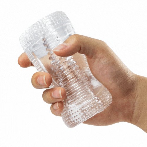 Transparent TPE Training Masturbator - Male Masturbator