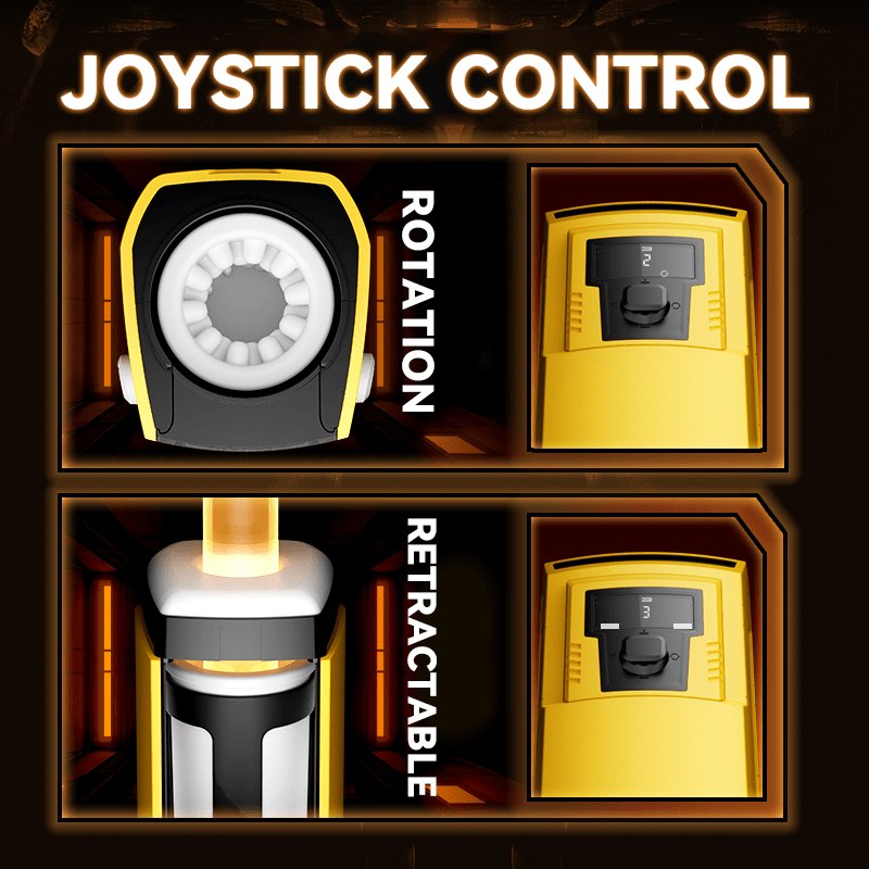 Triple-Action Rotating Stroker - Automatic Male Masturbator
