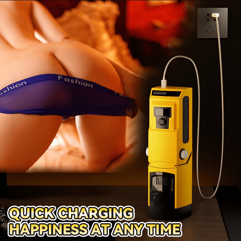 Triple-Action Rotating Stroker - Automatic Male Masturbator