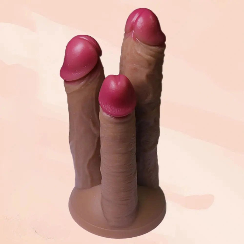Triple-Tip Curved G-Spot Dildo - Curved G-Spot Dildo