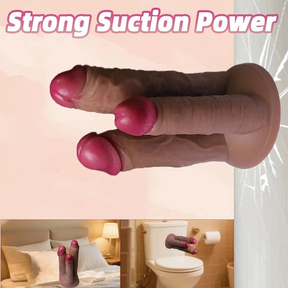 Triple-Tip Curved G-Spot Dildo - Curved G-Spot Dildo