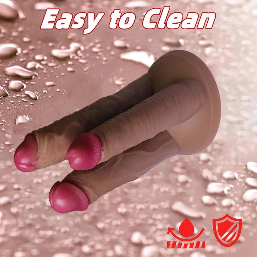 Triple-Tip Curved G-Spot Dildo - Curved G-Spot Dildo