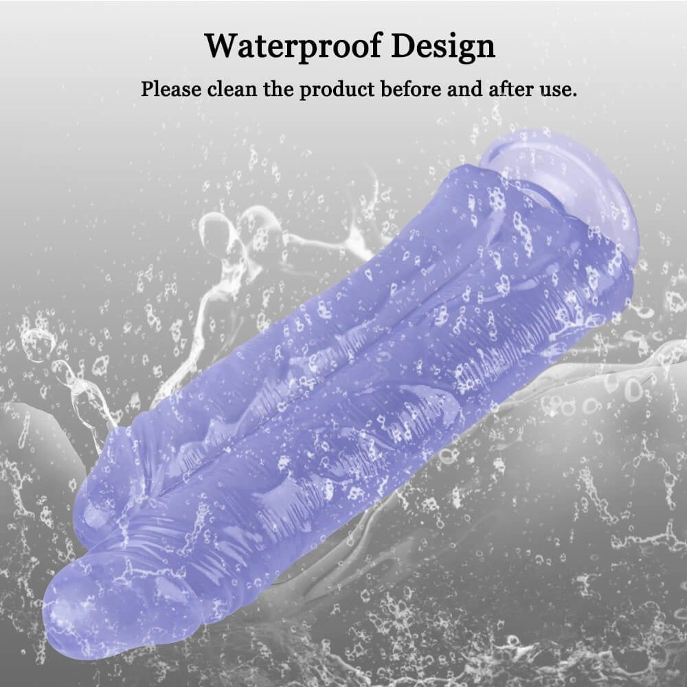 Twin-Head Conjoined Veined Dildo - Realistic Dildo