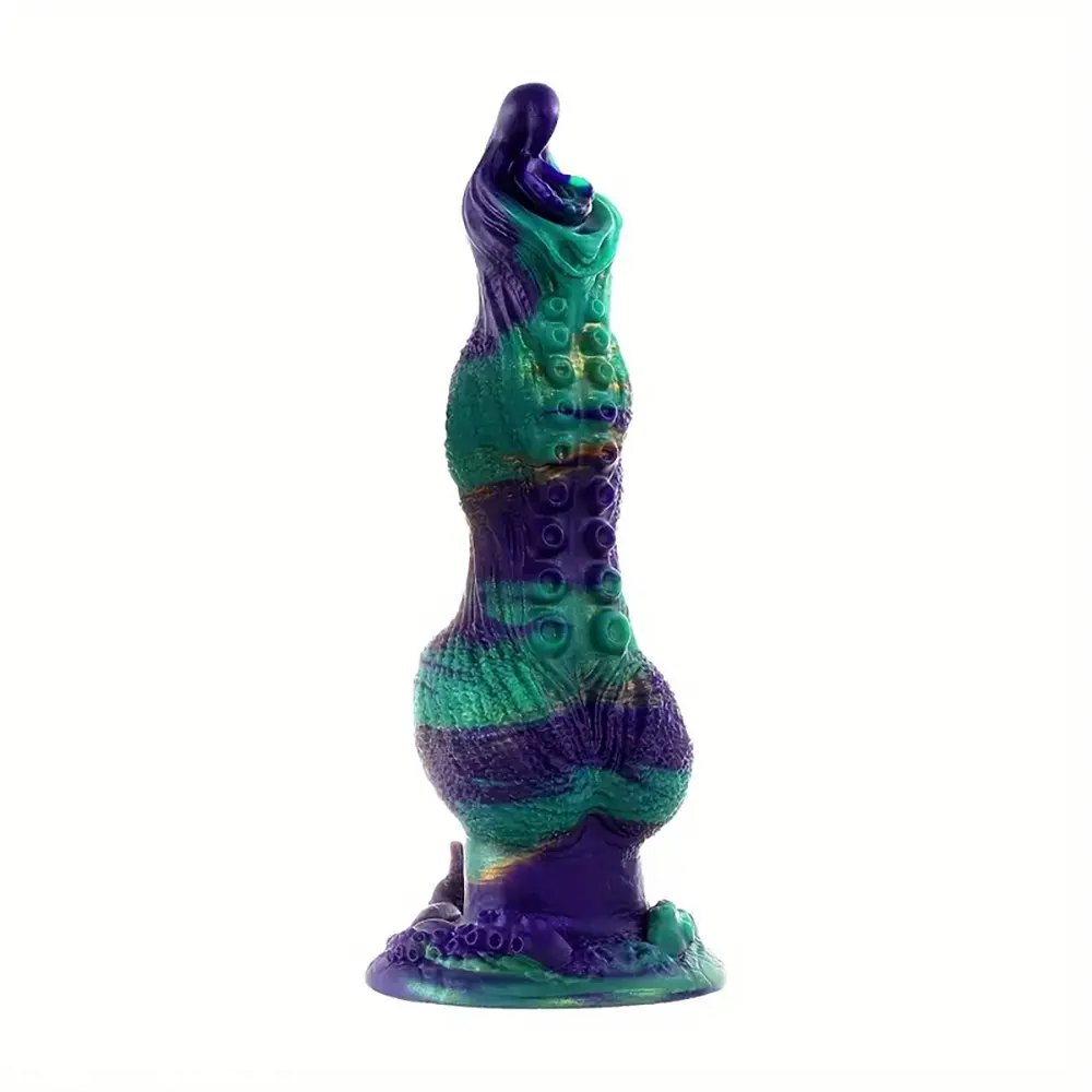 Twist Knot Animal Dildo - Large Knotted Dog Dildo