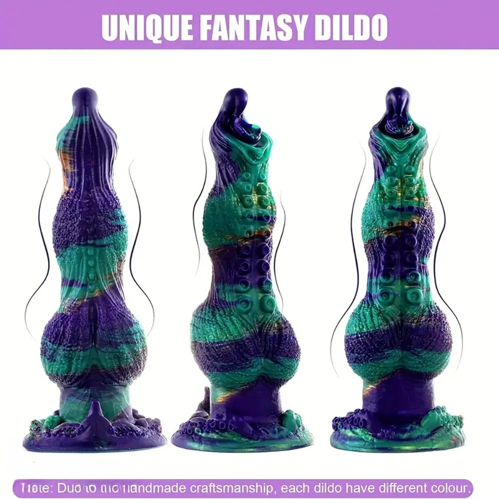 Twist Knot Animal Dildo - Large Knotted Dog Dildo