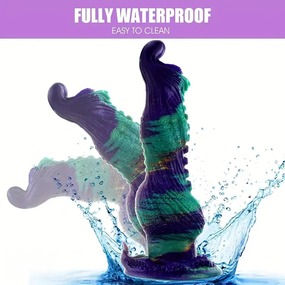 Twist Knot Animal Dildo - Large Knotted Dog Dildo