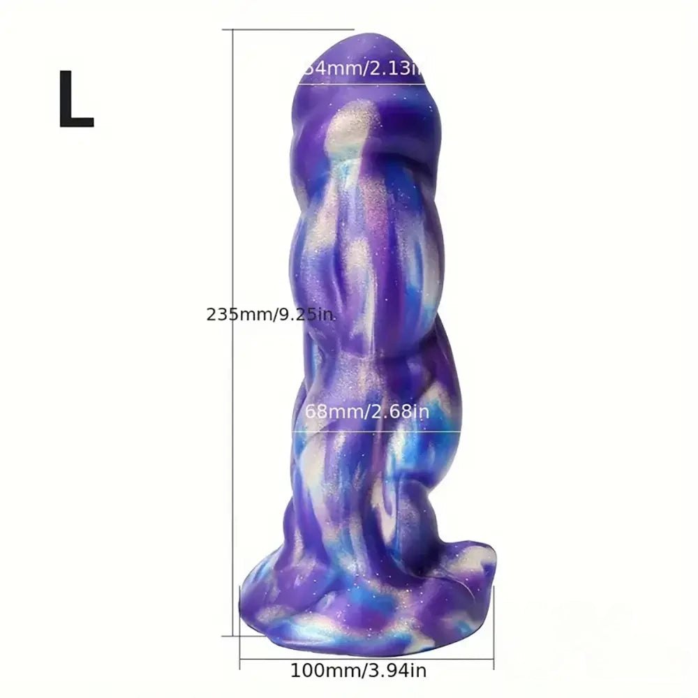 Twisted Knot Fantasy Dildo - Dragon Fantasy Dildo