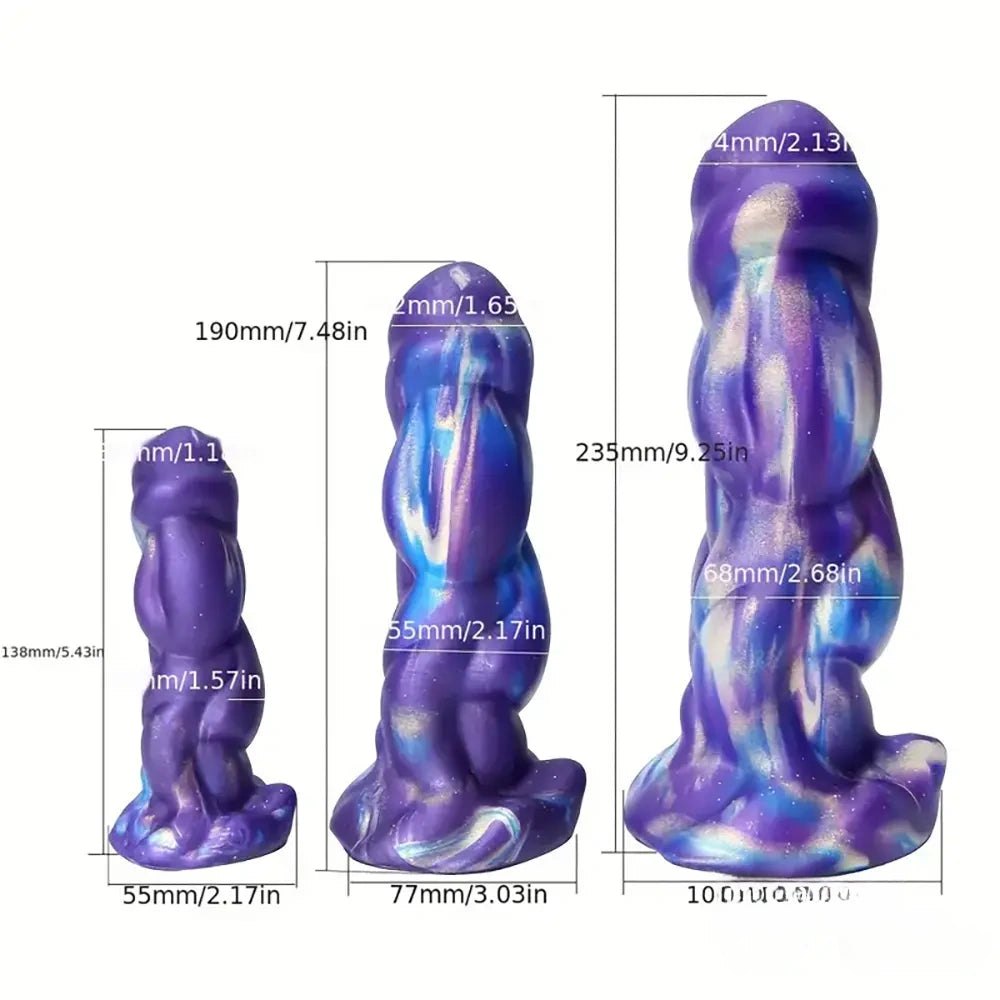 Twisted Knot Fantasy Dildo - Dragon Fantasy Dildo