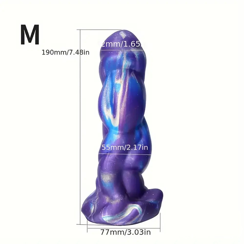 Twisted Knot Fantasy Dildo - Dragon Fantasy Dildo