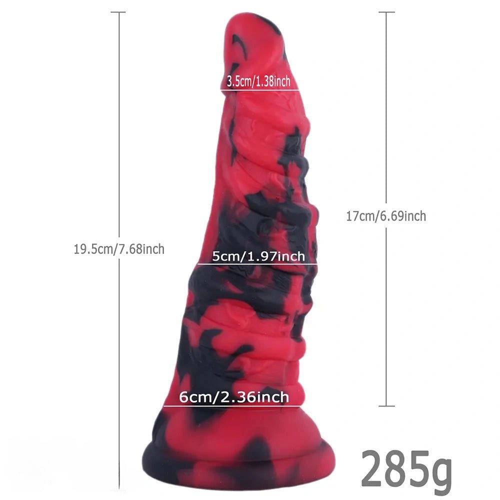 Twisted Monster Fantasy Dildo - Silicone Dragon Dildo