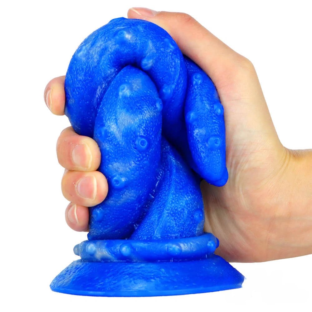 Twisted Ribbed Spiral Dildo - Suction Cup Dildo