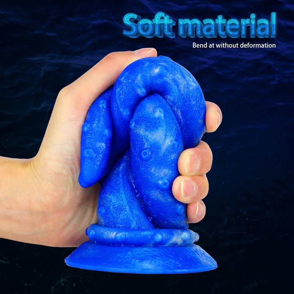 Twisted Ribbed Spiral Dildo - Suction Cup Dildo