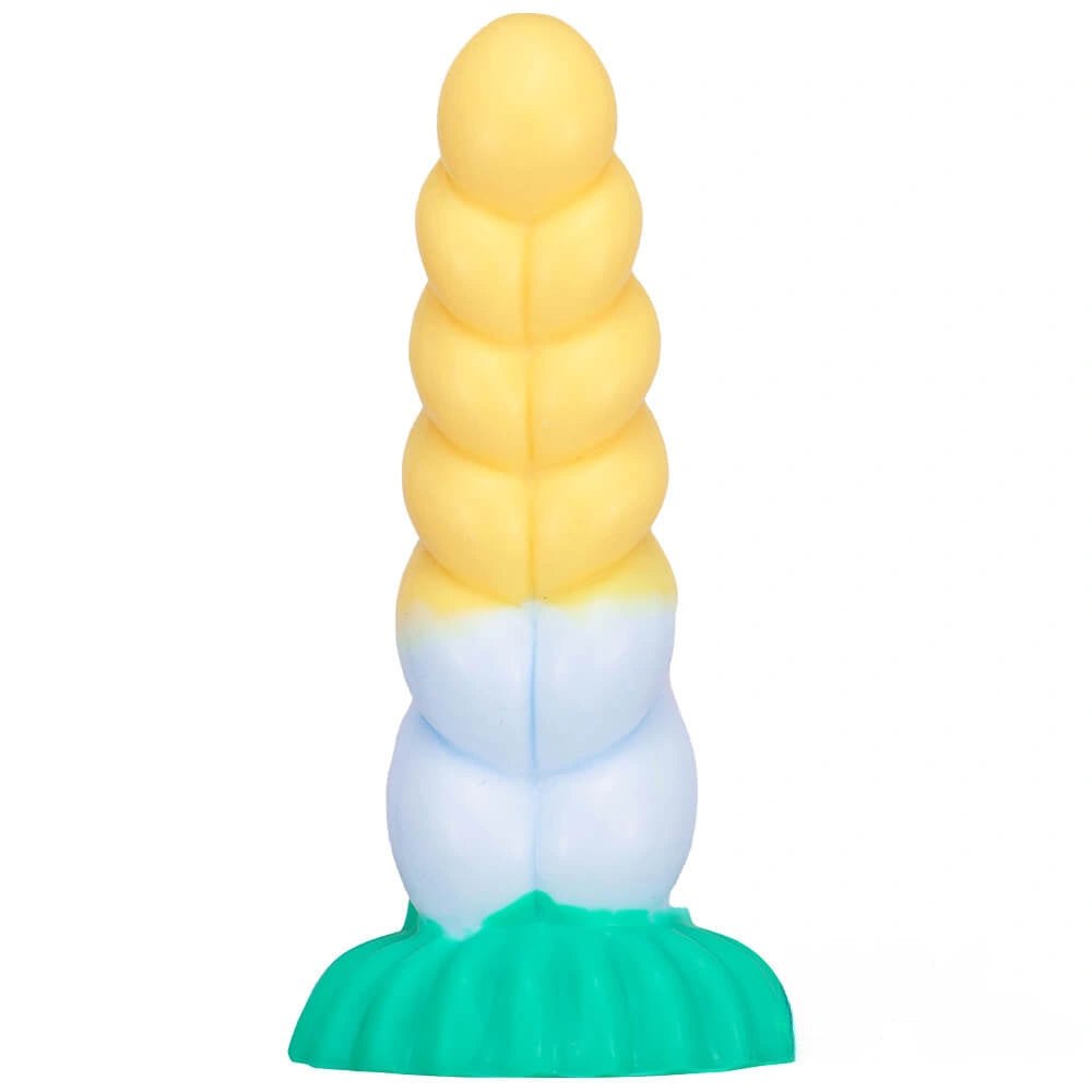 Twisted Rope Fantasy Dildo - Liquid Silicone Fantasy Dildo