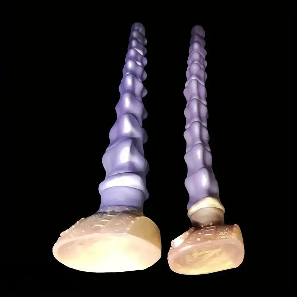 Twisted Spiral Fantasy Dildo - Silicone Fantasy Dildo