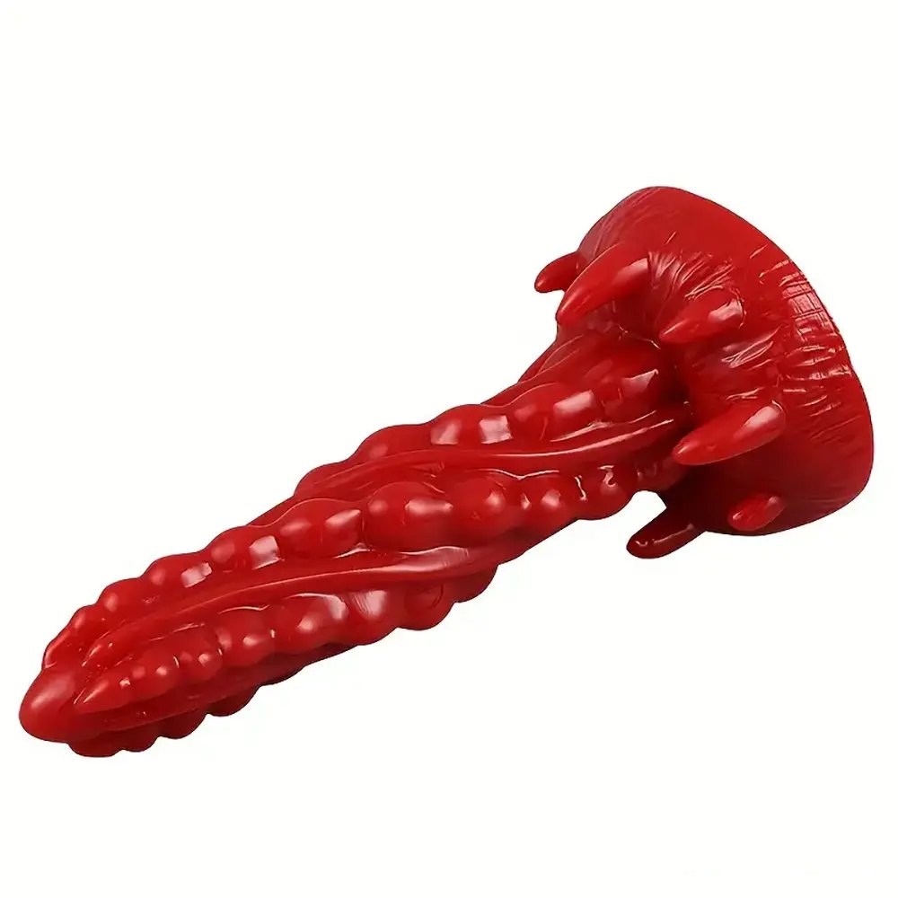 Twisted Spiral Fantasy Dildo - PVC Suction Base Dildo