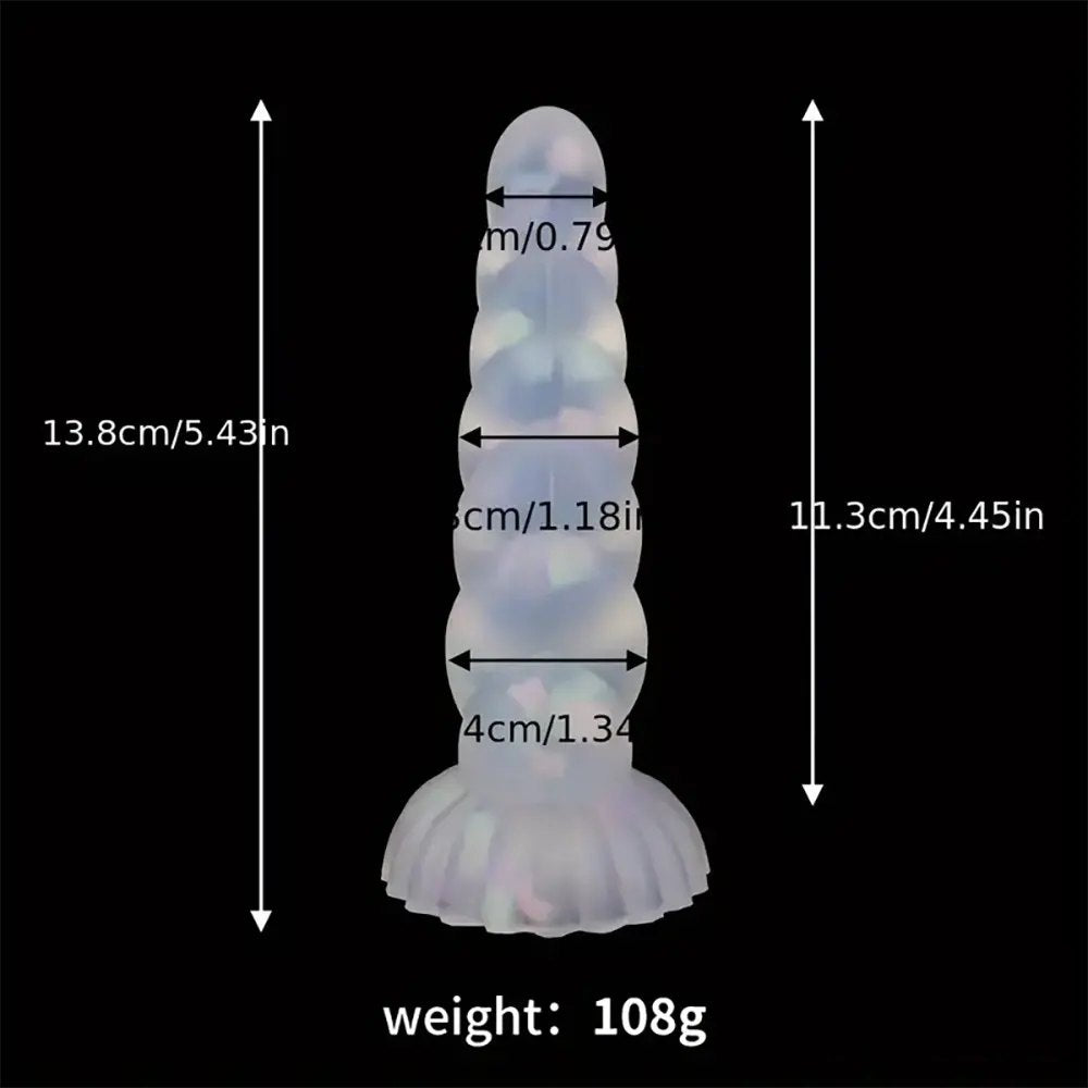 Twisted Swirl Fantasy Dildo - Dragon Fantasy Dildo