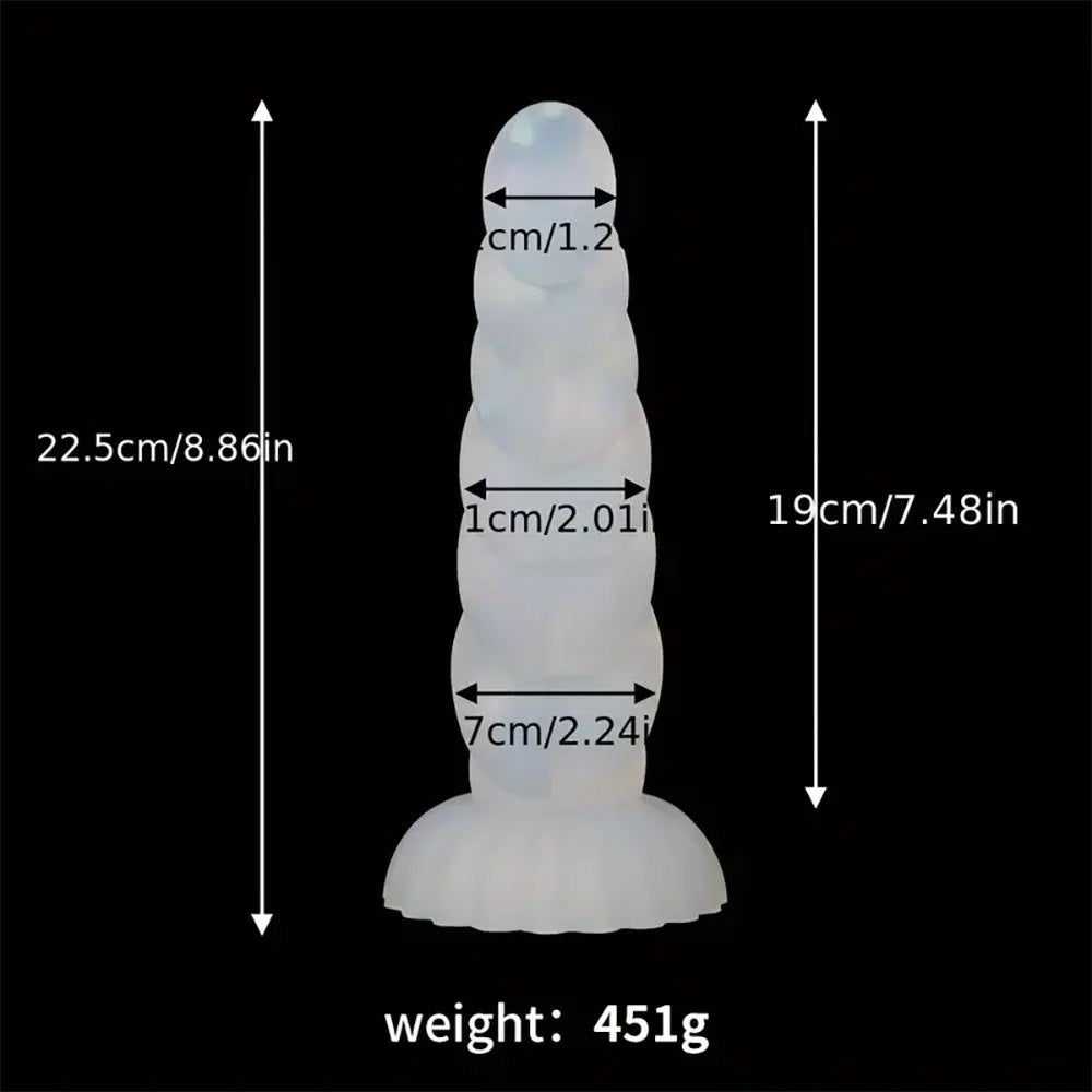 Twisted Swirl Fantasy Dildo - Dragon Fantasy Dildo