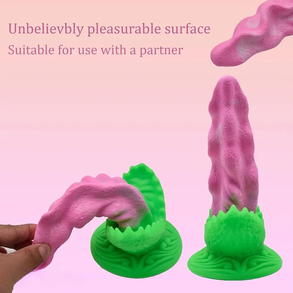 Twisted Fantasy Dildo 7.48in - Mixed Color Big Dildo