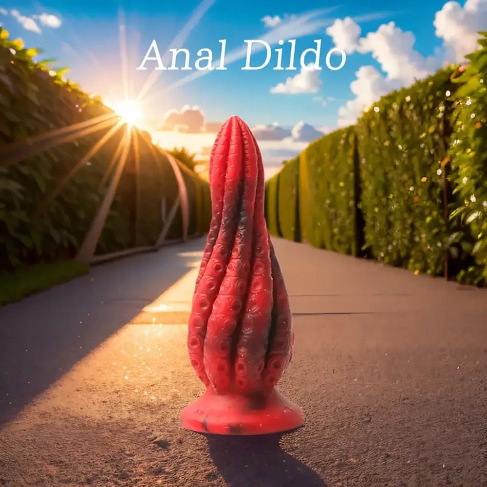 Twisted Tentacle Fantasy Dildo - Dragon Dildo, Four Sizes