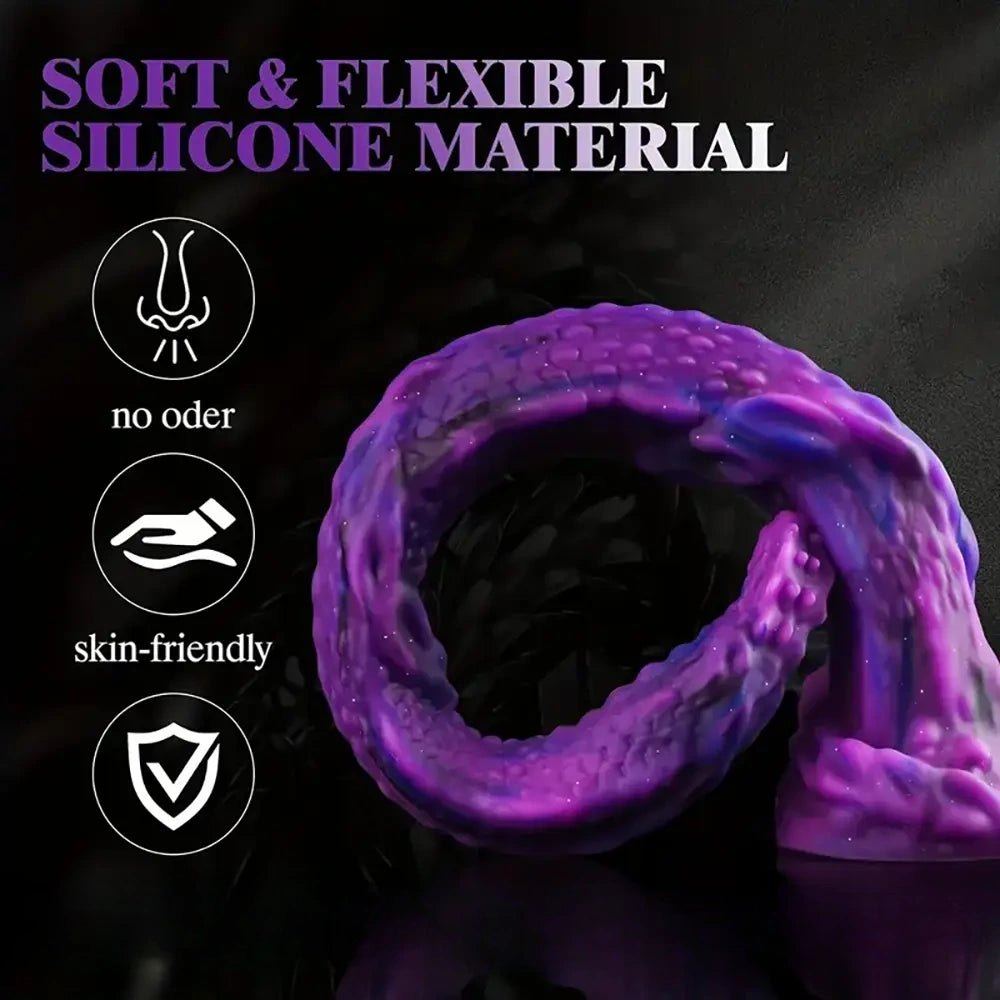 Twisted Tentacle Fantasy Dildo - Silicone Monster Dildo