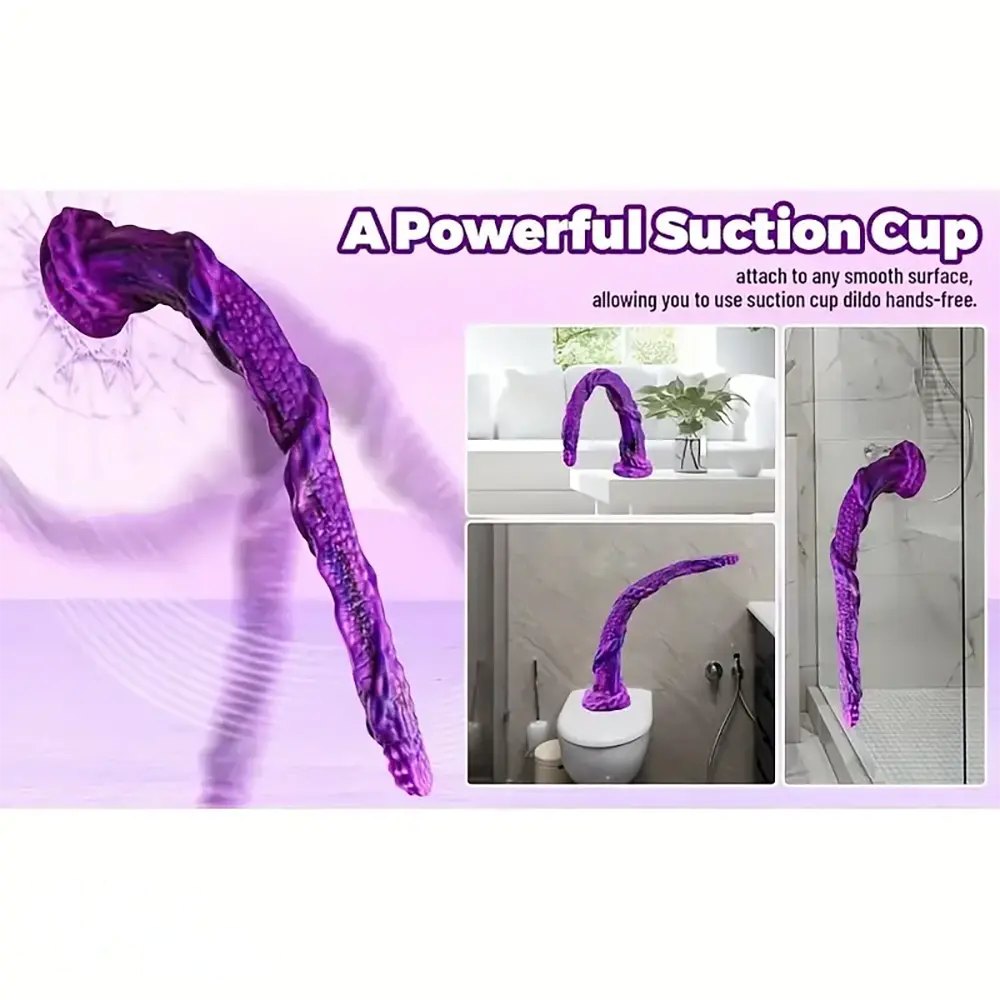 Twisted Tentacle Fantasy Dildo - Silicone Monster Dildo