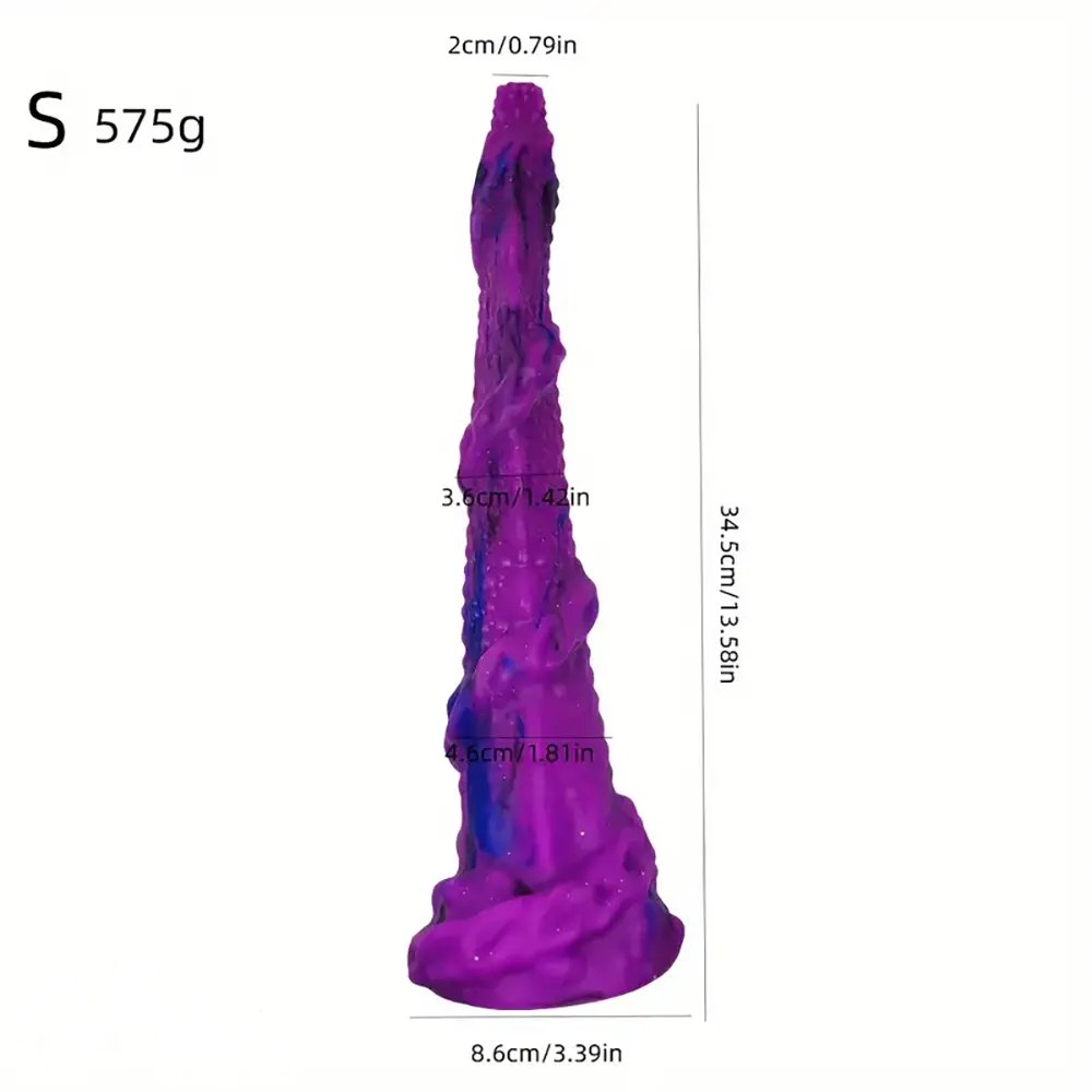 Twisted Tentacle Fantasy Dildo - Silicone Monster Dildo